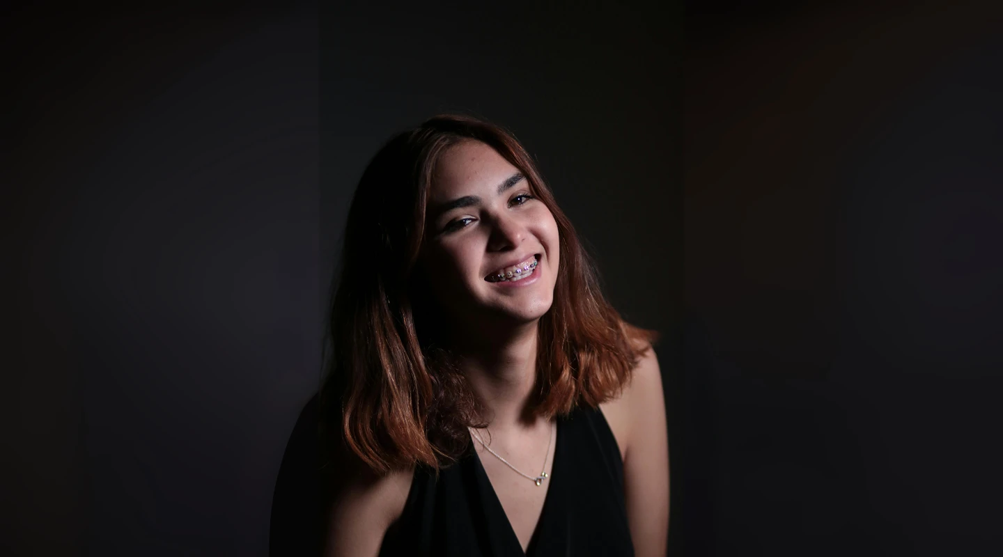 a girl with braces 2